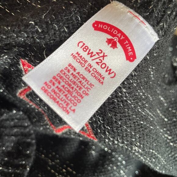 Bundle - Vest & Sweater, Rudolph Red Nosed Reindeer, Santa, Chimney Size 2X - Picture 5 of 16